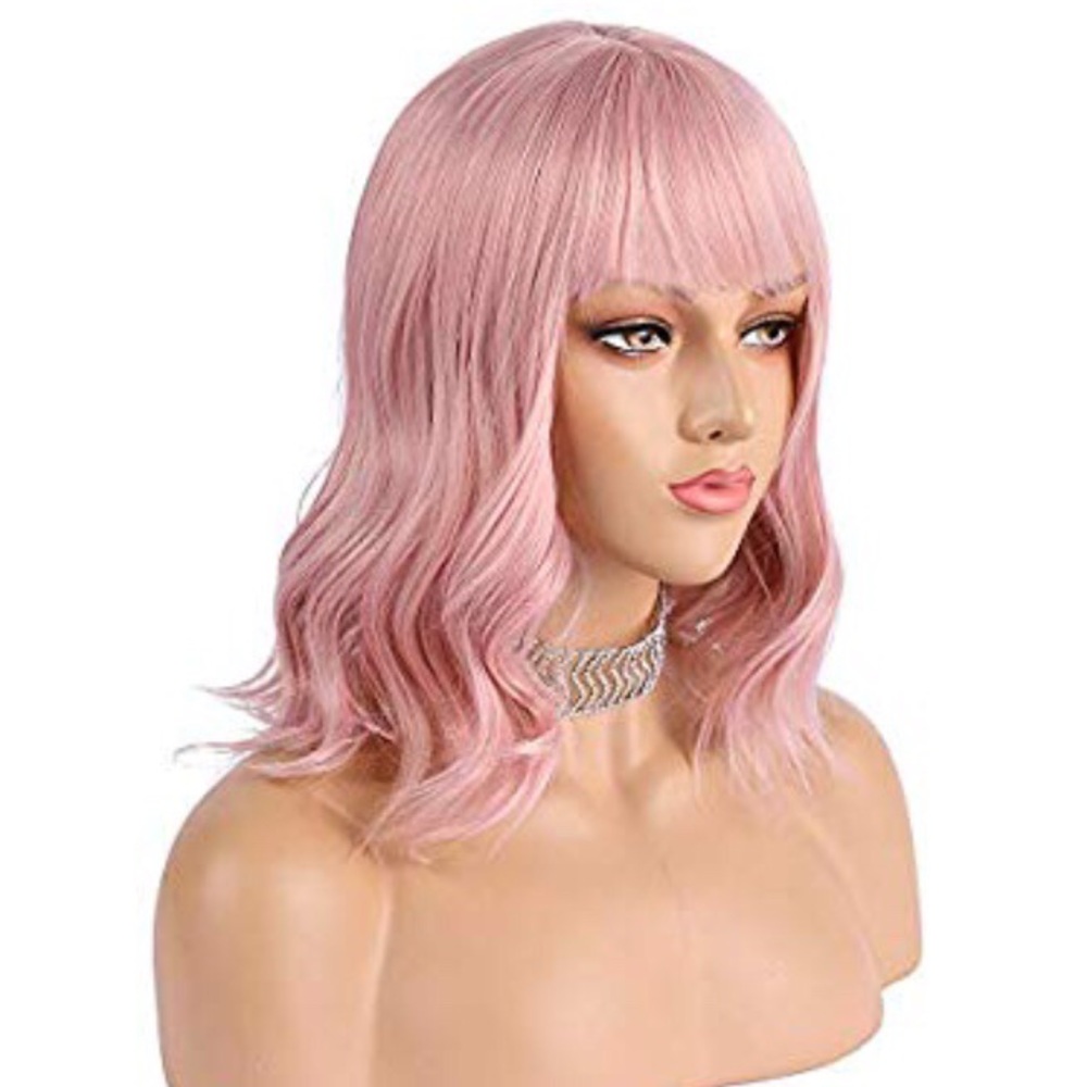 Pink Wig 14”